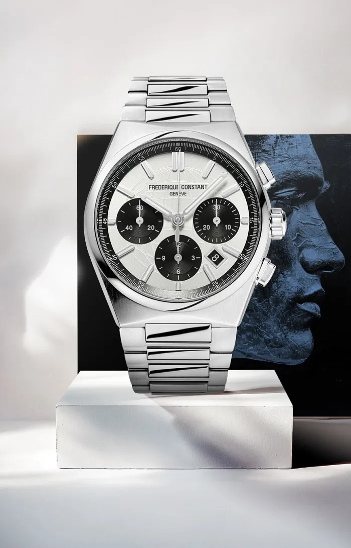 Highlife Chronograph Automatic Watch FC-391SB4NH6B | Frederique Highlife Chronograph Automatic Watch FC-391SB4NH6B | Frederique